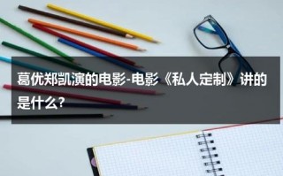 葛优郑凯演的电影-电影《私人定制》讲的是什么？