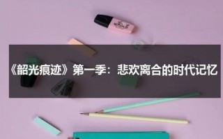 《韶光痕迹》第一季：悲欢离合的时代记忆（韶光指什么）