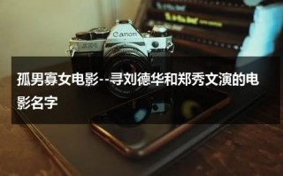 孤男寡女电影--寻刘德华和郑秀文演的电影名字（孤男寡女刘德华电影郑秀文骑车）