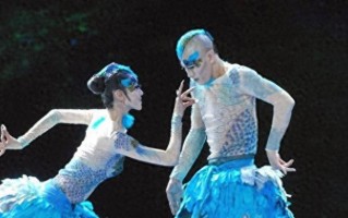 杨丽萍上台没穿衣服？服装都是彩绘的，镜头放大时太“抢眼”