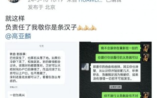 后续！高亚麟回应了，愿为孩子负责，还想和魏嘉在一起，被拒绝了（高亚麟?）