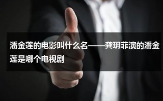潘金莲的电影叫什么名——龚玥菲演的潘金莲是哪个电视剧（前世今生免费观看）