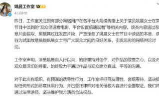 姚晨因 “倍速看剧” 言论陷争议 工作室发文硬刚