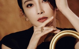 李冰冰穿黑丝绒礼裙优雅动人 身姿曼妙似画中美人