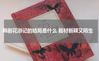 韩剧花游记的结局是什么 题材新颖又陌生