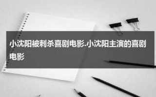 小沈阳被刺杀喜剧电影.小沈阳主演的喜剧电影（小沈阳大喊）
