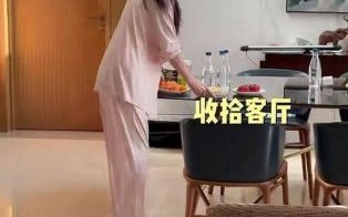 秋瓷炫豪宅大扫除：兼顾家务与事业的全能女强人生活揭秘