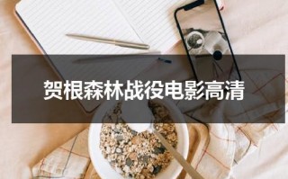 贺根森林战役电影高清（贺根森林战役手机免费下载）