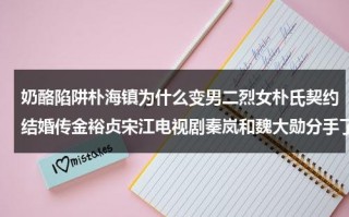 奶酪陷阱朴海镇为什么变男二烈女朴氏契约结婚传金裕贞宋江电视剧秦岚和魏大勋分手了吗（奶酪陷阱男主和女主在一起了吗）