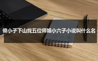 傻小子下山找五位师姐小六子小说叫什么名（傻小子下山师父叫他找五个师姐小六子）