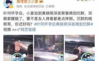 叶珂怀孕肚大如箩，分手传闻是真是假？黄晓明再引关注