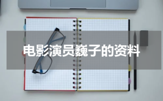 电影演员巍子的资料