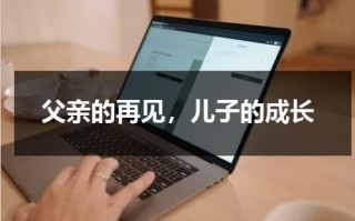 父亲的再见，儿子的成长（父亲在儿子成长中扮演的角色）