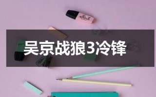 吴京战狼3冷锋（战狼4免费高清完整版在线观看）