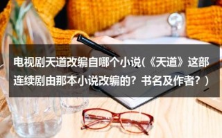 电视剧天道改编自哪个小说(《天道》这部连续剧由那本小说改编的？书名及作者？)（连续剧天道根据哪个小说改编）