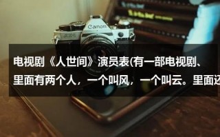 电视剧《人世间》演员表(有一部电视剧、里面有两个人，一个叫风，一个叫云。里面还有一个黑色的大神掌。是一部古代武侠片)（电视剧人世间的演员表）