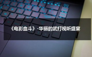 《电影血斗》-华丽的武打视听盛宴（血斗下载）