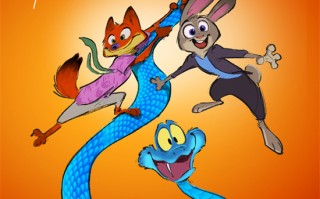 票房创纪录！《疯狂动物城2》曝导演手绘感谢海报