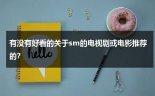 有没有好看的关于sm的电视剧或电影推荐的？（主角以极限挑战走红的小说）