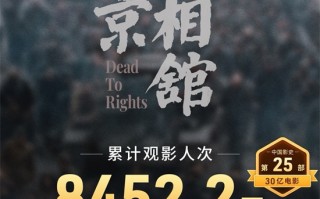 中国影史第25部！《南京照相馆》票房破30亿大关