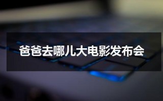 爸爸去哪儿大电影发布会（爸爸去哪儿大电影海报）
