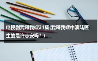 电视剧我哥我嫂21集(我哥我嫂中演陆医生的是许志安吗？)（电视剧《我哥我嫂》大结局）