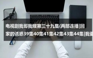 电视剧我哥我嫂第三十九集(两部连播|回家的诱惑39集40集41集42集43集44集|我要高清版本的)（电视剧我哥我嫂第二十九集）