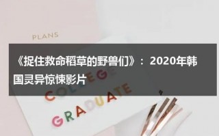 《捉住救命稻草的野兽们》：2020年韩国灵异惊悚影片（抓住救命稻草的野兽们完整在线）