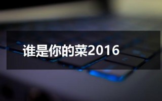 谁是你的菜2016（谁是你的菜2015电影免费）