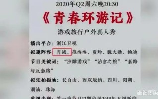 肖战《青春环游记》被一剪没，如今用实力证明自己顶流的地位