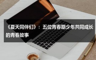 《夏天同伴们》：五位青春期少年共同成长的青春故事（关于青春夏天的文案）