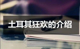土耳其狂欢的介绍（土耳其狂欢 1080p 下载）