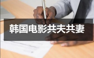 韩国电影共夫共妻