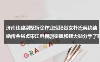 济南违建别墅拆除作业现场烈女朴氏契约结婚传金裕贞宋江电视剧秦岚和魏大勋分手了吗
