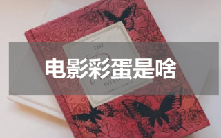 电影彩蛋是啥