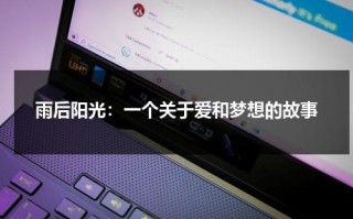 雨后阳光：一个关于爱和梦想的故事（雨后的阳光经典句子）