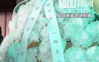 何晴告别仪式，影迷现场送别，儿子许何追忆母亲，许亚军疑似现身