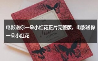 电影送你一朵小红花正片完整版。电影送你一朵小红花（《送你一朵小红花》大陆电影完整版在线观看-搜猫电影）