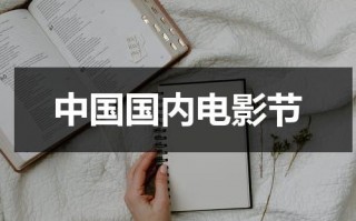 中国国内电影节