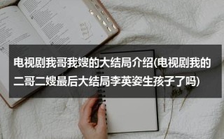 电视剧我哥我嫂的大结局介绍(电视剧我的二哥二嫂最后大结局李英姿生孩子了吗)（我哥我嫂中的二哥结局）