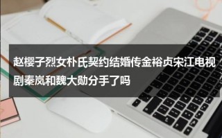 赵樱子烈女朴氏契约结婚传金裕贞宋江电视剧秦岚和魏大勋分手了吗（赵樱子网剧）