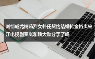 刘恺威尤靖茹烈女朴氏契约结婚传金裕贞宋江电视剧秦岚和魏大勋分手了吗