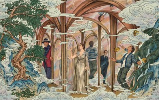 致敬东方韵味！《惊天魔盗团3》中式卷轴海报曝光