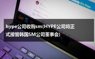 hype公司收购sm(HYPE公司将正式接管韩国SM公司董事会)（韩国smc公司）