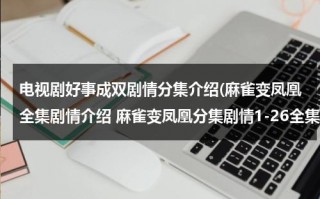 电视剧好事成双剧情分集介绍(麻雀变凤凰全集剧情介绍 麻雀变凤凰分集剧情1-26全集大结局在线观看)（好事成双解释词语）