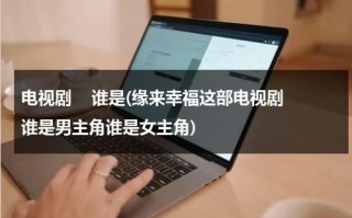 电视剧    谁是(缘来幸福这部电视剧谁是男主角谁是女主角)（缘来幸福好看吗）