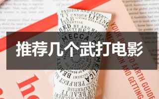推荐几个武打电影