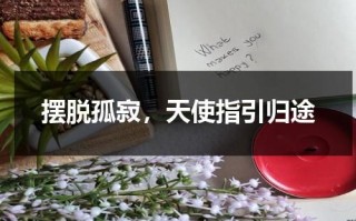 摆脱孤寂，天使指引归途（摆脱孤独的唯一方法）