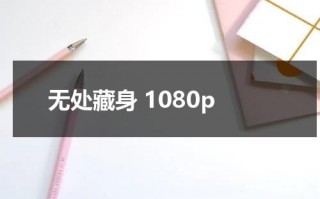 无处藏身 1080p