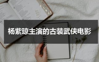 杨紫琼主演的古装武侠电影（杨紫琼主演的武打电影）